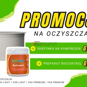 PRZYDOMOWA BIOLOGICZNA OCZYSZCZALNIA ŚCIEKÓW 2-6 OSÓB