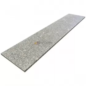 Stopień granitowy Fusheng Grey polerowany 150x33x2 cm