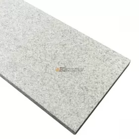 Stopnie Granitowe Schody Szary Granit 150x33x2cm Bianco Płomień