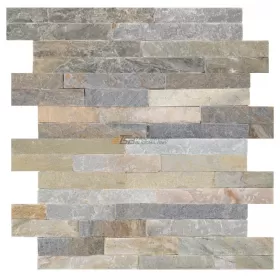 Panel ścienny Płytki Kamień Łupek Stackstone Beige 10x36x0,8-1,3 cm