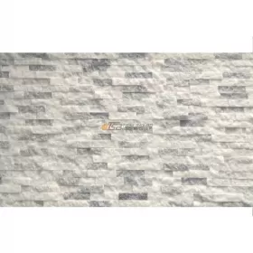 Panel ścienny Elewacja Marmur Stackstone Cloudy Grey 10x36x0,8-1,3 cm