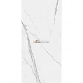 Gres Pamesa Cellini Blanco polerowany 120x60x1,05 cm Zyły Calacatta