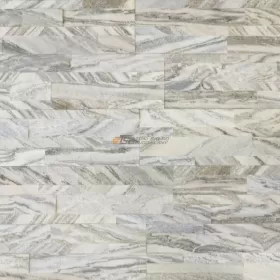 Panel Quick Stone 3D White Marble 60x15x0,2-0,4 cm