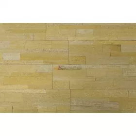 Panel ścienny Quick Stone 3D Eta Gold 60x15x0,2-0,4 cm