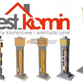 Komin Systemowy Ceramiczny 4 m K 200 BKU premium izolowany systemowy kompletny TRANSPORT GRATIS od producenta