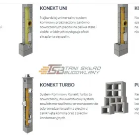 Komin Spalinowy System Kominowy Spalinowy Konekt  