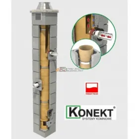 Komin Spalinowy System Kominowy Spalinowy Konekt  