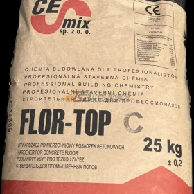 FLOR-TOP posypka utwardzająca do przemysłowych posadzek betonowych DST  25kg