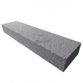 Krawężnik granitowy G603-8 płomień 80-120x12x25 cm