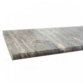 Stopień trawertynowy Silver Ash szlifowany z bullnose 135x33x3 cm 