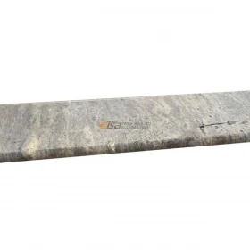 Stopień trawertynowy Silver Ash szlifowany z bullnose 135x33x3 cm 