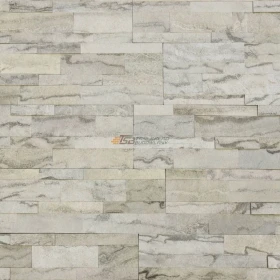 Panel ścienny Quick Stone 3D Satvario White 60x15x0,2-0,4 cm